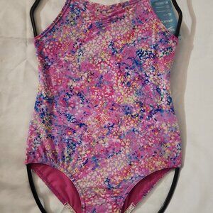 Speedo Youth Girls One Piece Swimsuit Pink Size L (12/14)
